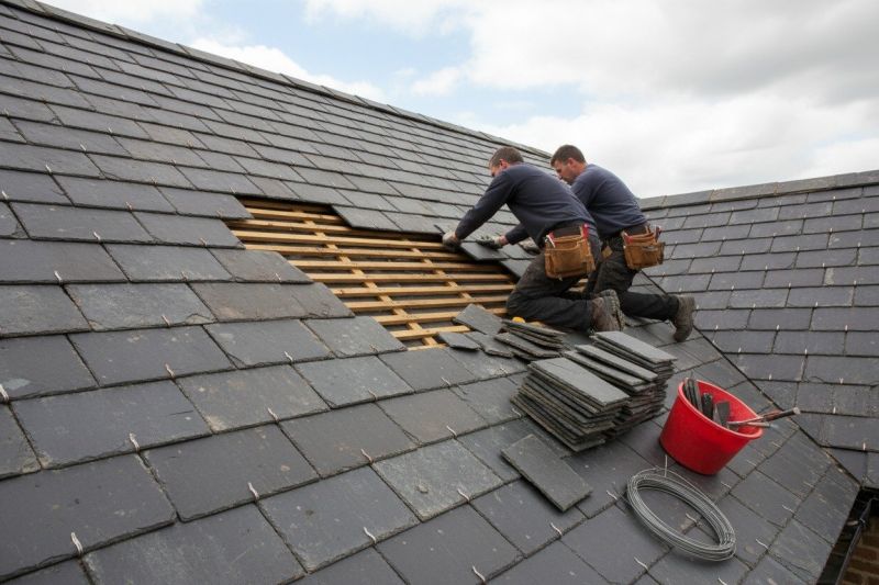 Slate Roofing Service detail